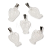 Natural Quartz Crystal Pendants G-B127-10P-17-2