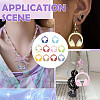 UV Plating Opaque Acrylic Pendants SACR-FZC0001-001H-7