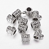 Tibetan Style Alloy Tube Bails LS-LF8011Y-1