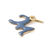 304 Stainless Steel Enamel Charms STAS-G353-01G-M-2