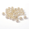 ABS Plastic Imitation Pearl European Beads X-MACR-R530-12mm-A41-6