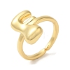 Brass Open Cuff Rings RJEW-U008-06F-G-1