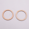 Unfinished Wood Linking Rings WOOD-WH0099-12D-2