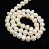 Natural Cultured Freshwater Pearl Beads Strands PEAR-L001-A-14-3
