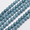 Natural Malaysia Jade Bead Strands X-G-A147-8mm-A01-1