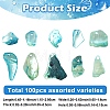 100Pcs Natural Akoya Shell Big Pendants SHEL-YW0001-23-3
