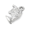 Anti-Tarnish 304 Stainless Steel Pendants STAS-D192-13P-2