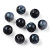 Round Imitation Cat Eye Resin Beads RESI-TAC0017-08E-3