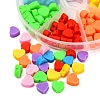 140Pcs 7 Colors Handmade Polymer Clay Beads DIY-YW0005-39-3