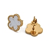 Ion Plating(IP) Flower Golden 304 Stainless Steel Stud Earrings EJEW-H129-03G-04A-2