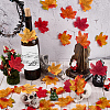300Pcs Cloth Artificial Maple Leaf AJEW-SP0003-07-3