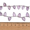Natural Amethyst Carved Beads Strands GG-CBA0C95-E04-01-4