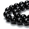 Natural Black Onyx Beads Strands G-Z024-02A-2