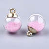 Glass Ball Pendants GLAA-T003-03F-2