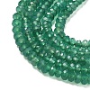 Dyed & Heated Natural Green Onyx Agate Beads Strands GG-CBA2E9C-B01-01-3