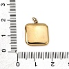 Printed 304 Stainless Steel Pendants SA-CBACFAA-07G-E-2