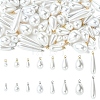40Pcs 8 Styles ABS Plastic Pearl Pendants FIND-YW0012-01G-2