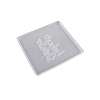 DIY Silicone Square Coaster Molds for Baby Shower SIMO-PW0014-07G-1