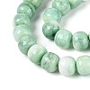 Ombre Effect Dyed Glass Beads Strands GLAA-N067-01A-18-3