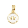 Brass Charms KK-E798-01K-G-1