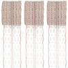 3 Rolls Guipure Non-Stretch Lace Trim OCOR-GF0004-52A-1