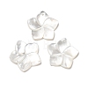 Natural White Shell Mother of Pearl Shell Pendants X-SSHEL-G014-60-3