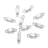 Brass Clear Cubic Zirconia Links Connectors ZIRC-G170-16P-1