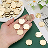 100Pcs Transparent Acrylic Pendants OACR-SC0002-99B-3