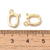 Brass Fold Over Clasps KK-H483-06A-4