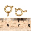 304 Stainless Steel Spring Ring Clasps STAS-B095-05D-G-3