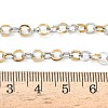304 Stainless Steel Rolo Chain Necklaces NJEW-Z102-01GP-5