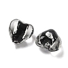 Handmade Foil Glass Beads LAMP-A011-06-2