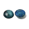 Abalone Shell/Paua Shell Cabochons X-SSHEL-K003-8MM-2