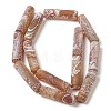 Natural Weathered Agate Beads Strands G-Q169-A04-01-3