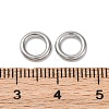 201 Stainless Steel Closed Jump Rings STAS-D301-17P-01-3