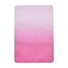 Two Tone Rectangle Plastic Zip Top Gift Bags OPP-C003-01D-03-2