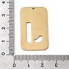 304 Stainless Steel Pendants STAS-D200-01J-G-3