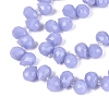 Imitation Jade Glass Beads Strands GLAA-Q116-01A-E01-3