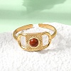 304 Stainless Steel Cuff Open Rings RJEW-F213-01G-09-1