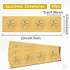 Self Adhesive Gold Foil Embossed Stickers DIY-WH0575-067-2