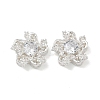 Brass Pave Cubic Zirconia Multi-Strands Links KK-B172-21S-01-1