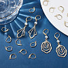 50Pcs 304 Stainless Steel Leverback Earring Findings STAS-BBC0001-44G-5