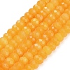 Faceted Dyed Natural White Jade Beads Strands GG-CBAE966-01A-C-3