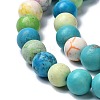 Natural Howlite Beads Strands G-C180-20-3