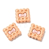 Opaque Resin Imitation Food Decoden Cabochons RESI-Z007-01B-1