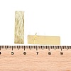 Brass Stud Earrings EJEW-G471-27B-G-5