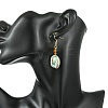 Natural Paua Shell Dangle Earrings EJEW-JE07429-01-2
