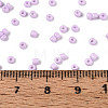 12/0 Baking Paint Glass Round Seed Beads SEED-S036-01A-08-4