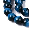 Imitation Tiger Eye Glass Beads Strands GLAA-Q106-03A-B11-3