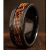 304 Stainless Steel & Wood Finger Rings for Men WG79787-05-1